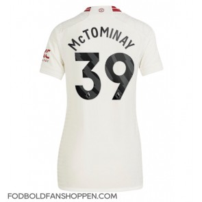 Manchester United Scott McTominay #39 Tredjetrøje Dame 2023-24 Kortærmet